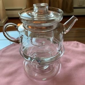 Princess House glass teapot